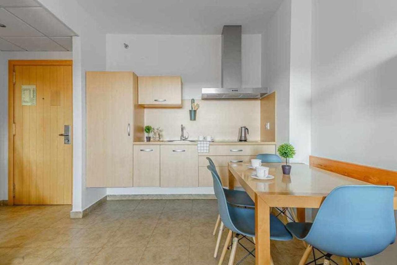 Apartamento Junto A La Playa 4P Piscina Y Parking 蓬塔翁布里亚 外观 照片