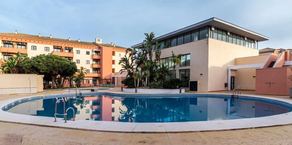 Apartamento Junto A La Playa 4P Piscina Y Parking 蓬塔翁布里亚 外观 照片